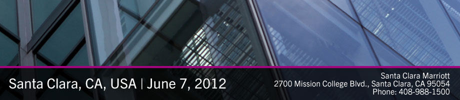 Santa Clara, CA, USA | Thursday June 7, 2012